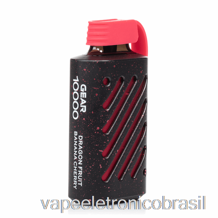 Vape Eletrônico Vozol Gear 10000 Descartável Dragon Fruta Banana Cereja